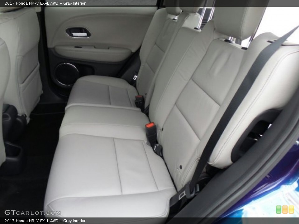 Gray Interior Rear Seat for the 2017 Honda HR-V EX-L AWD #118930741