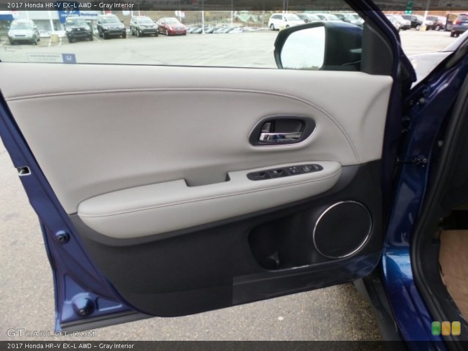 Gray Interior Door Panel for the 2017 Honda HR-V EX-L AWD #118930798