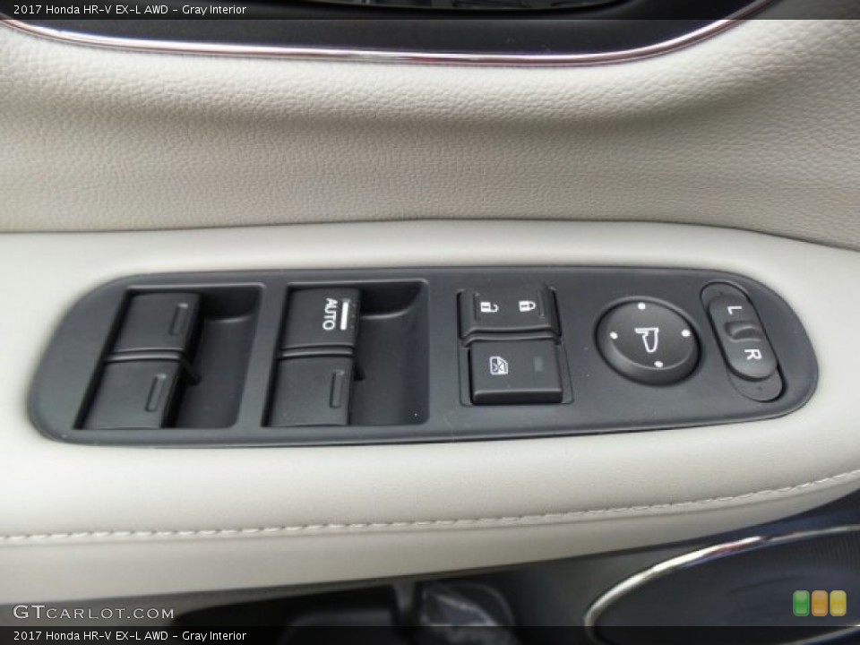 Gray Interior Controls for the 2017 Honda HR-V EX-L AWD #118930828