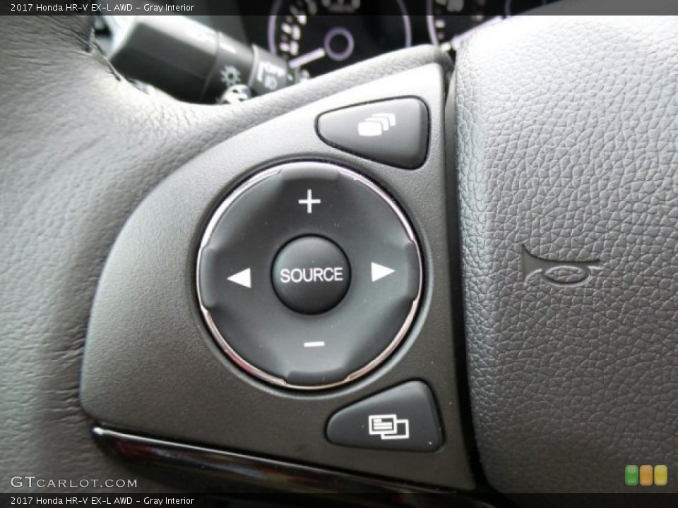 Gray Interior Controls for the 2017 Honda HR-V EX-L AWD #118930951