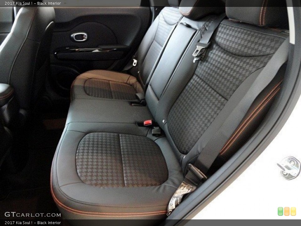Black Interior Rear Seat for the 2017 Kia Soul ! #118934224