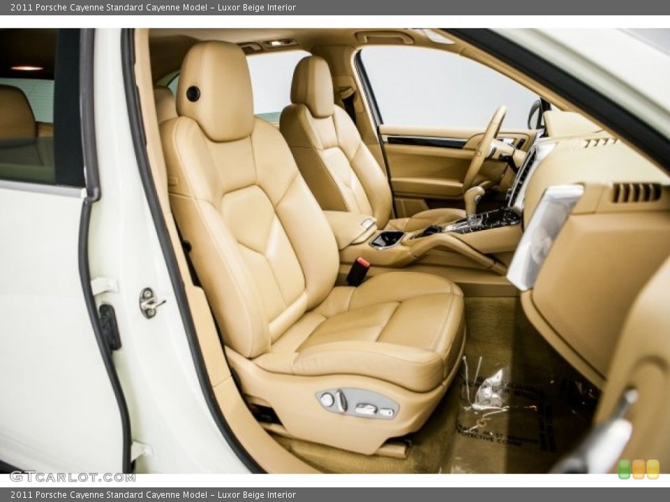 Luxor Beige Interior Front Seat for the 2011 Porsche Cayenne  #118935262
