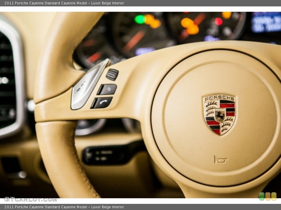 Luxor Beige Interior Controls for the 2011 Porsche Cayenne  #118935460