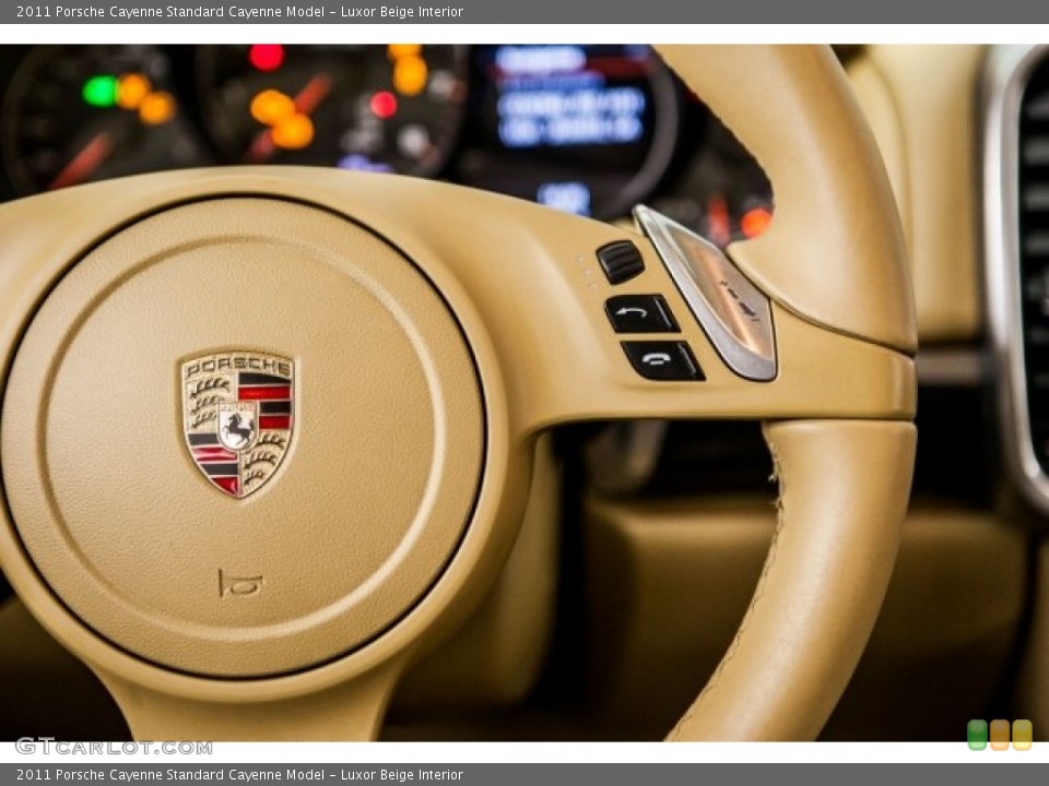 Luxor Beige Interior Controls for the 2011 Porsche Cayenne  #118935483