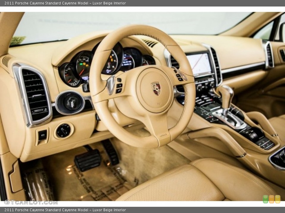 Luxor Beige Interior Dashboard for the 2011 Porsche Cayenne  #118935523