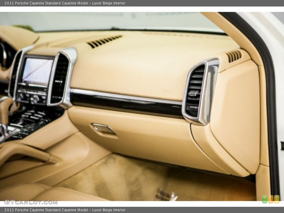 Luxor Beige Interior Dashboard for the 2011 Porsche Cayenne  #118935598