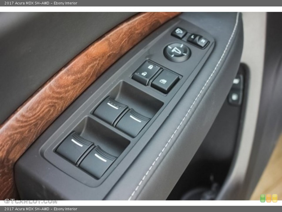Ebony Interior Controls for the 2017 Acura MDX SH-AWD #118937530