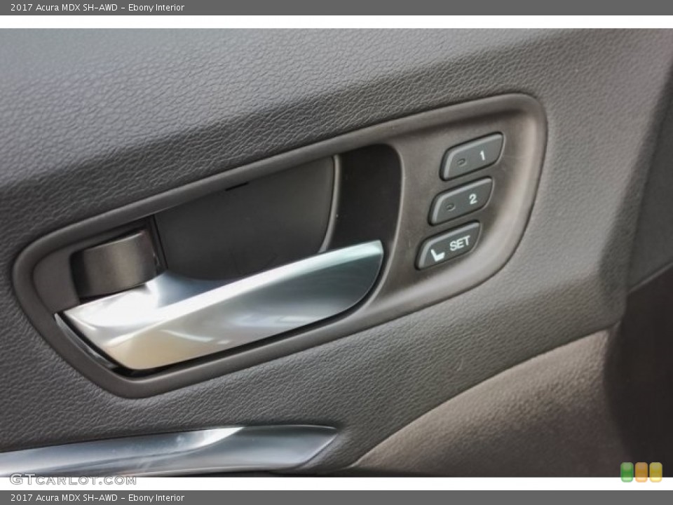 Ebony Interior Controls for the 2017 Acura MDX SH-AWD #118937566