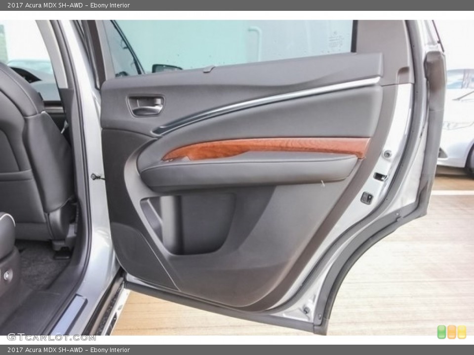 Ebony Interior Door Panel for the 2017 Acura MDX SH-AWD #118937737