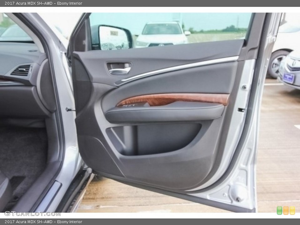 Ebony Interior Door Panel for the 2017 Acura MDX SH-AWD #118937782