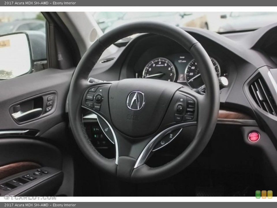Ebony Interior Steering Wheel for the 2017 Acura MDX SH-AWD #118937849
