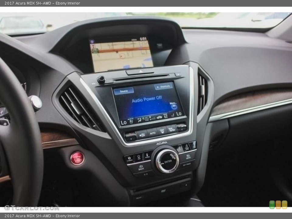 Ebony Interior Controls for the 2017 Acura MDX SH-AWD #118937980