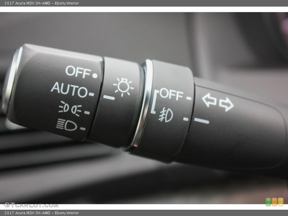 Ebony Interior Controls for the 2017 Acura MDX SH-AWD #118938028