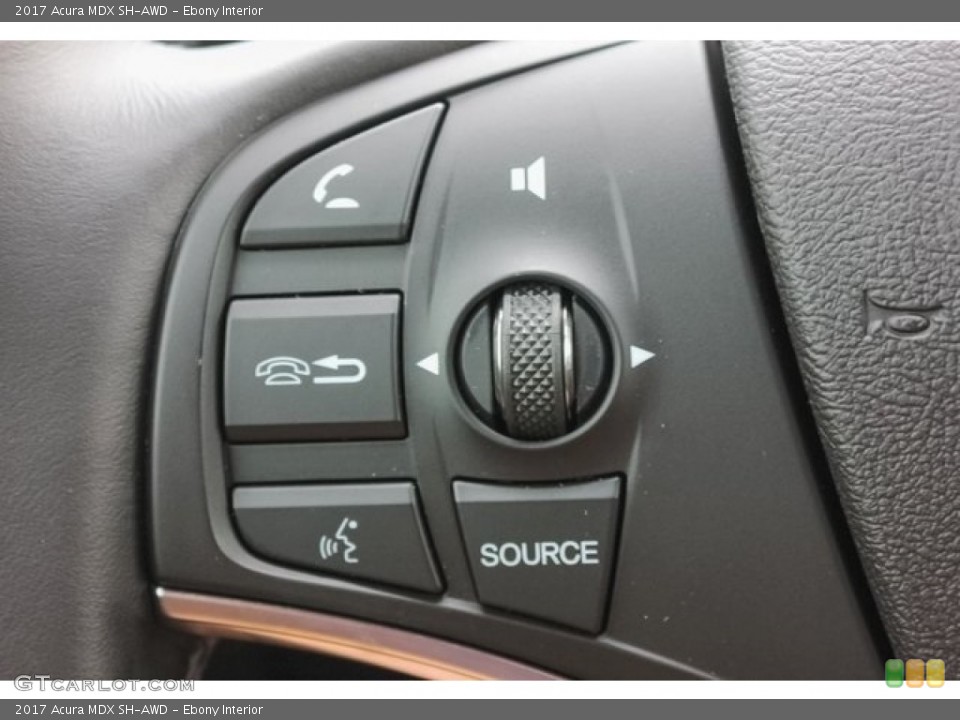 Ebony Interior Controls for the 2017 Acura MDX SH-AWD #118938061