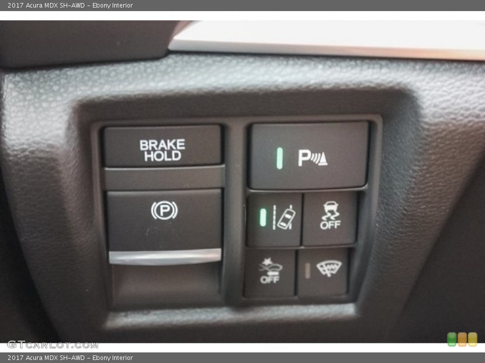 Ebony Interior Controls for the 2017 Acura MDX SH-AWD #118938112