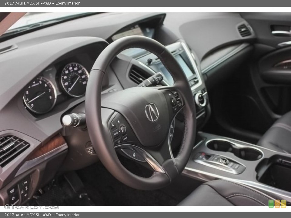 Ebony Interior Dashboard for the 2017 Acura MDX SH-AWD #118938144
