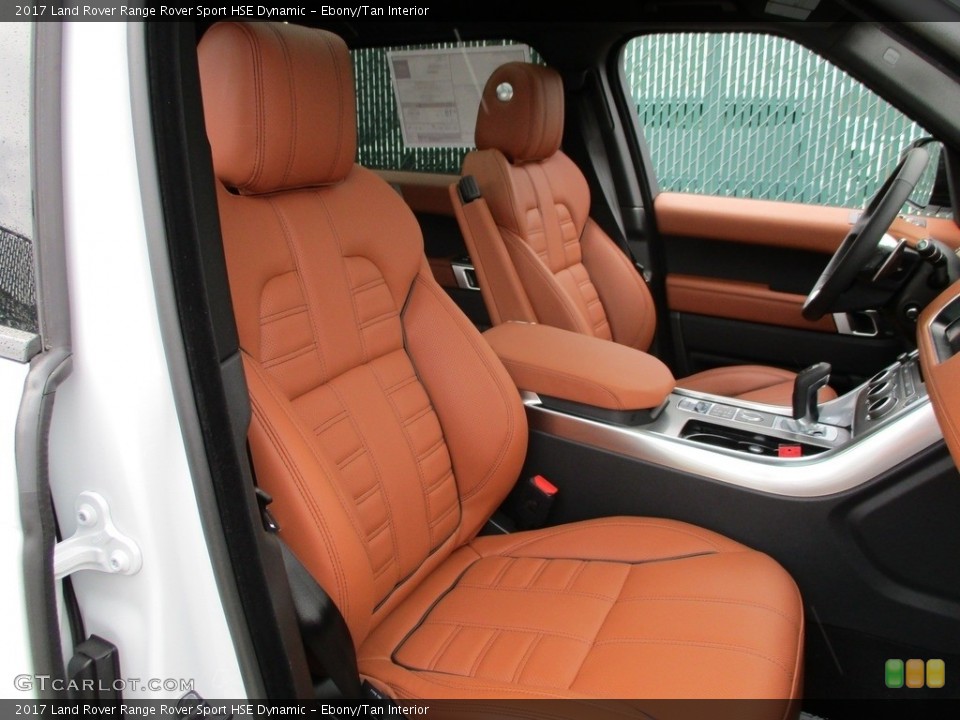 Ebony/Tan 2017 Land Rover Range Rover Sport Interiors