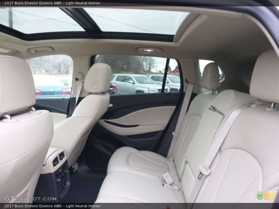 Light Neutral Interior Rear Seat for the 2017 Buick Envision Essence AWD #118955498