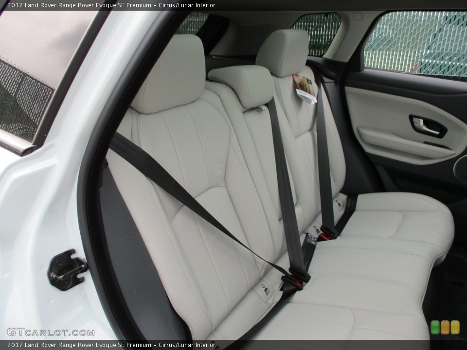 Cirrus/Lunar Interior Rear Seat for the 2017 Land Rover Range Rover Evoque SE Premium #118956972