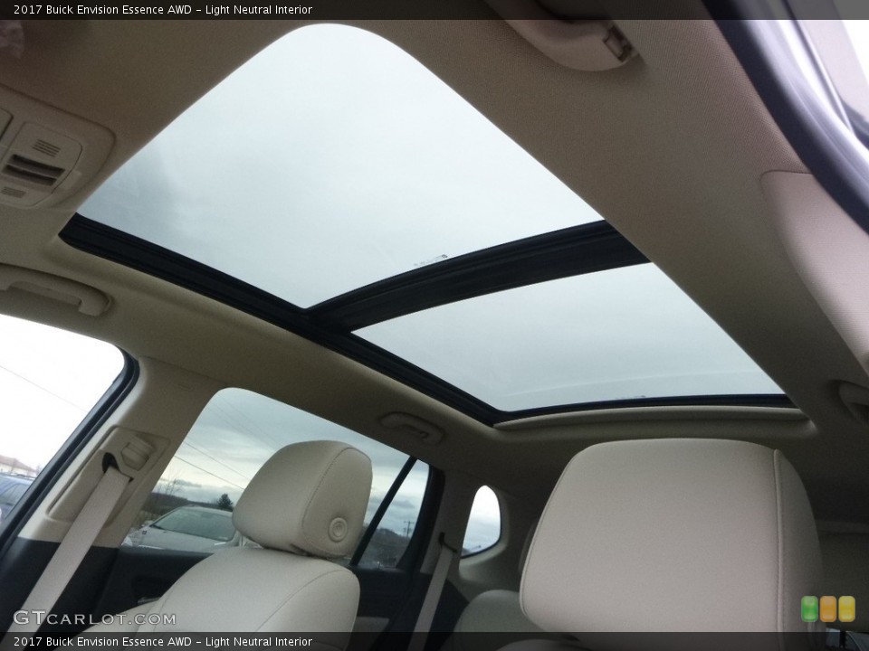 Light Neutral Interior Sunroof for the 2017 Buick Envision Essence AWD #118957601