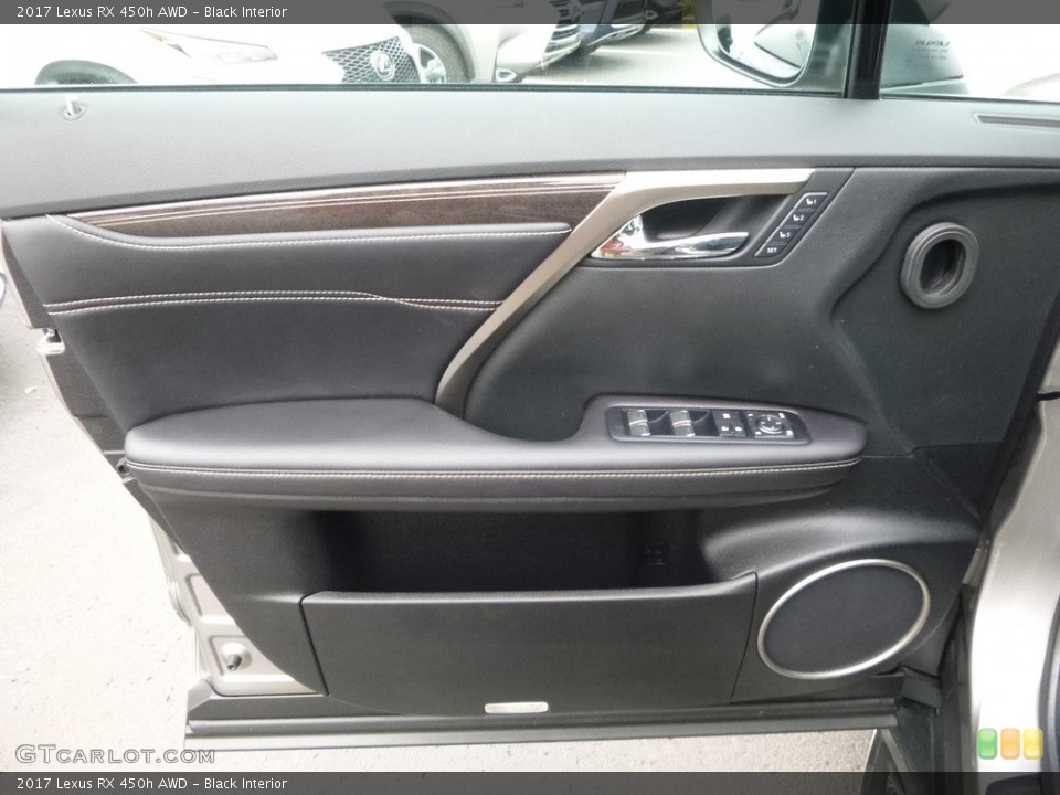Black Interior Door Panel for the 2017 Lexus RX 450h AWD #118962053