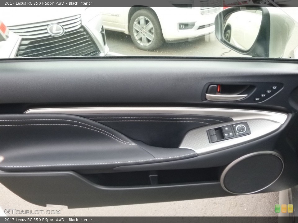 Black Interior Door Panel for the 2017 Lexus RC 350 F Sport AWD #118962275