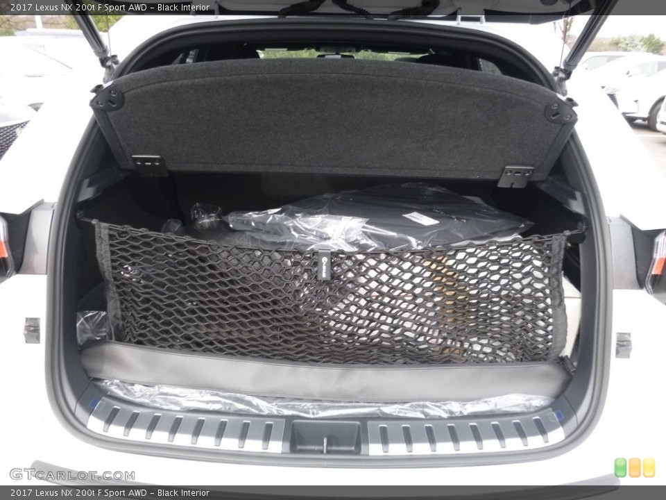 Black Interior Trunk for the 2017 Lexus NX 200t F Sport AWD #118962458