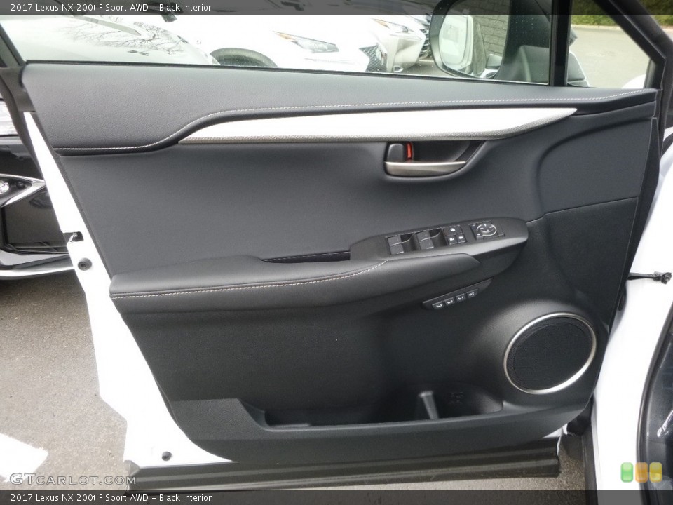 Black Interior Door Panel for the 2017 Lexus NX 200t F Sport AWD #118962518