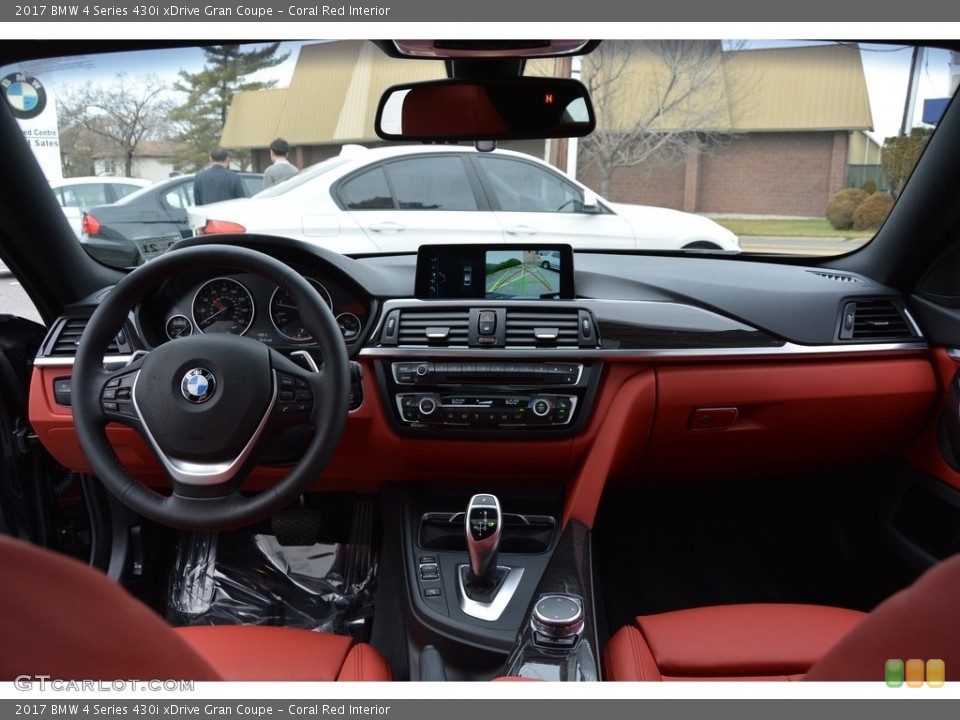 Coral Red Interior Dashboard for the 2017 BMW 4 Series 430i xDrive Gran Coupe #118968909