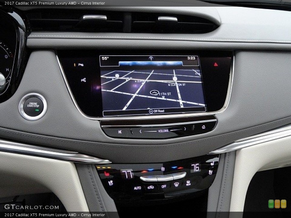 Cirrus Interior Controls for the 2017 Cadillac XT5 Premium Luxury AWD #118981653