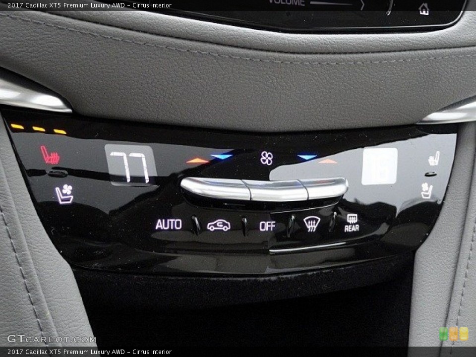 Cirrus Interior Controls for the 2017 Cadillac XT5 Premium Luxury AWD #118981674