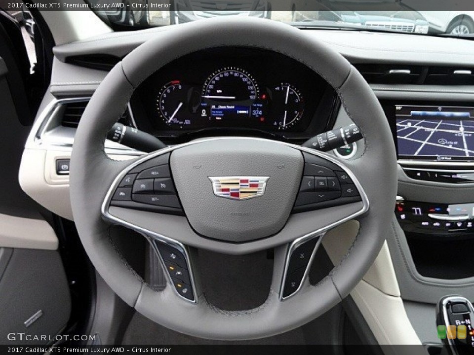 Cirrus Interior Steering Wheel for the 2017 Cadillac XT5 Premium Luxury AWD #118981782