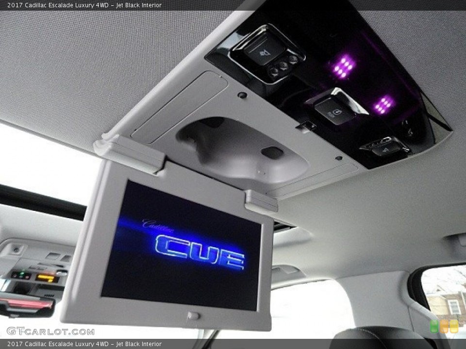Jet Black Interior Entertainment System for the 2017 Cadillac Escalade Luxury 4WD #118982232