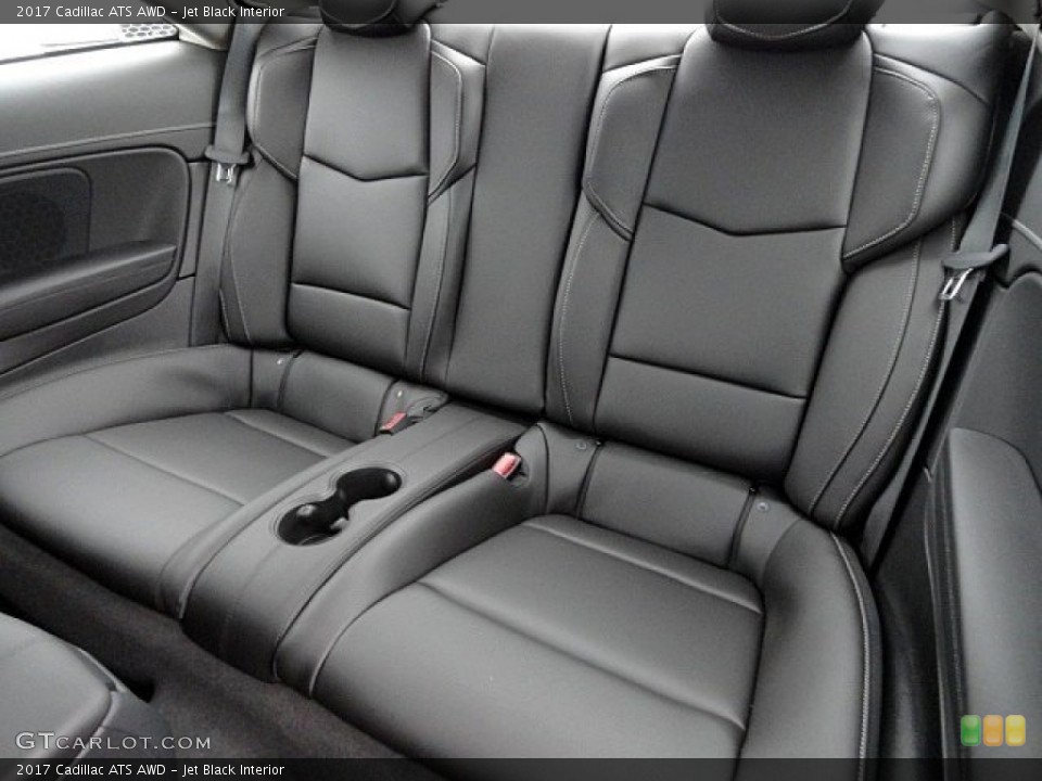 Jet Black Interior Rear Seat for the 2017 Cadillac ATS AWD #118982844