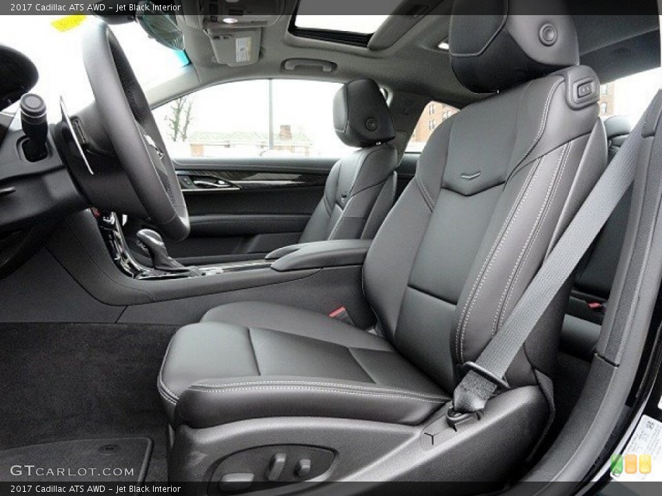 Jet Black Interior Front Seat for the 2017 Cadillac ATS AWD #118982859