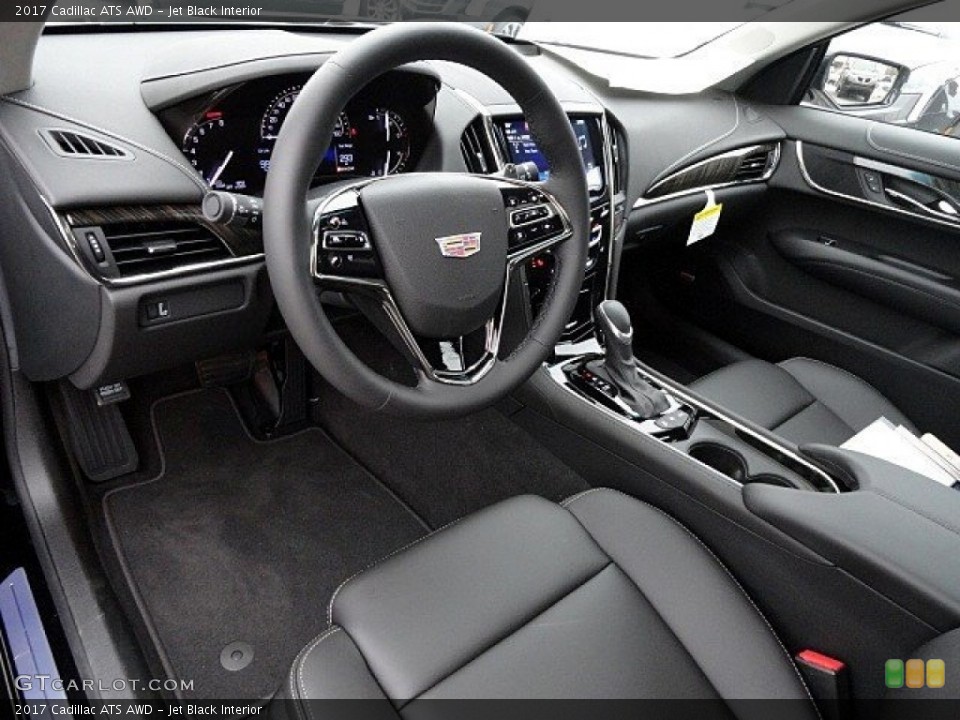 Jet Black Interior Photo for the 2017 Cadillac ATS AWD #118982889