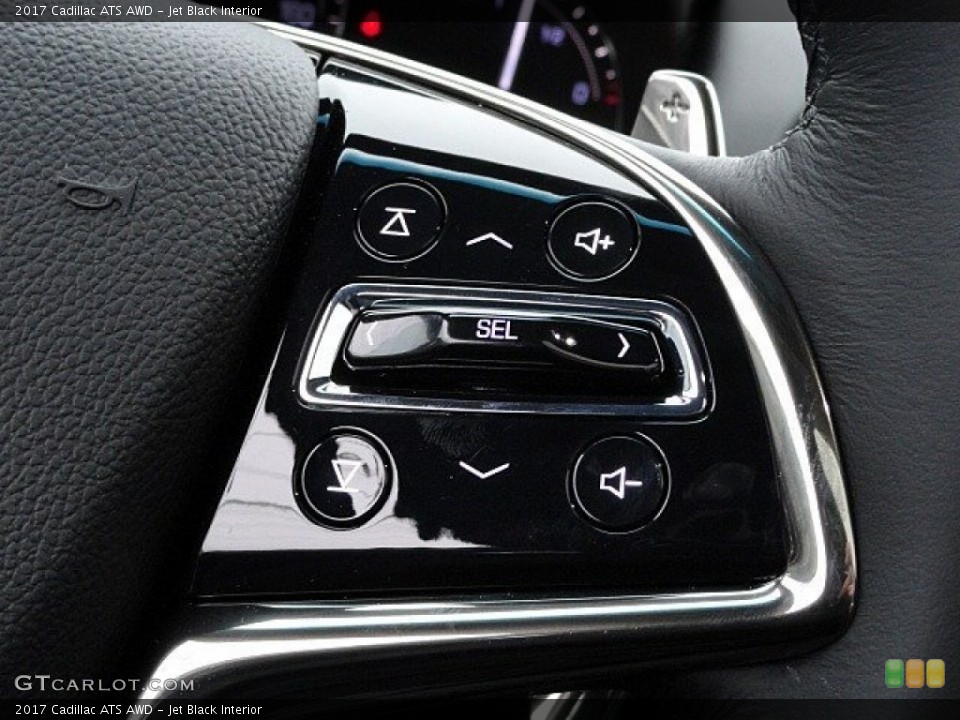 Jet Black Interior Controls for the 2017 Cadillac ATS AWD #118983054