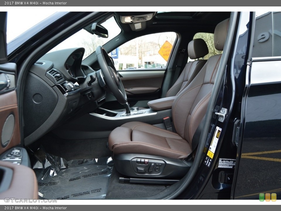 Mocha Interior Front Seat for the 2017 BMW X4 M40i #118985472