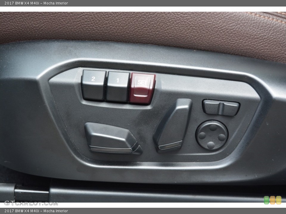 Mocha Interior Controls for the 2017 BMW X4 M40i #118985490
