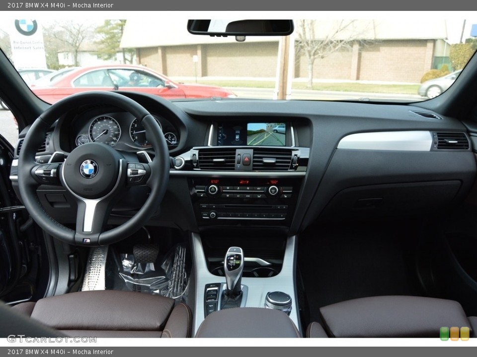Mocha Interior Dashboard for the 2017 BMW X4 M40i #118985547