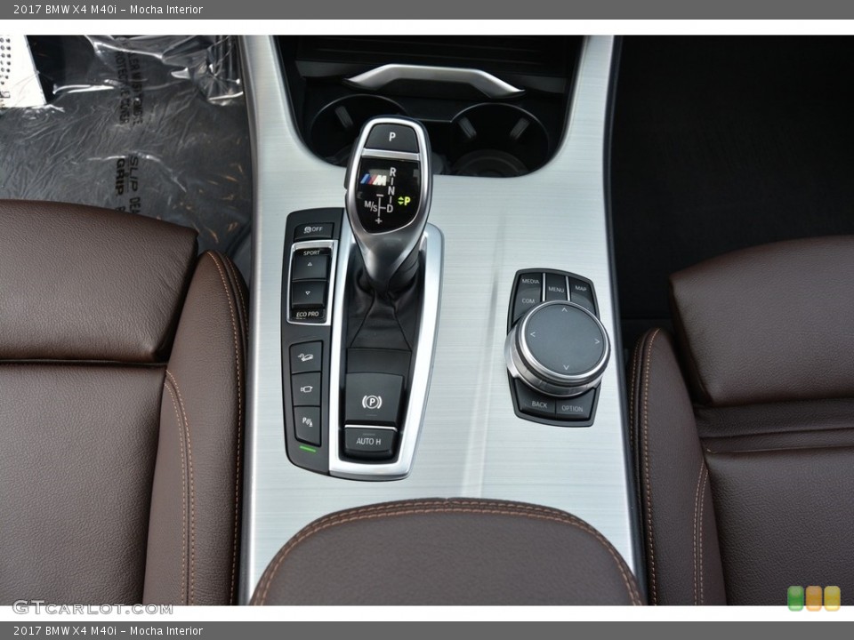 Mocha Interior Transmission for the 2017 BMW X4 M40i #118985589