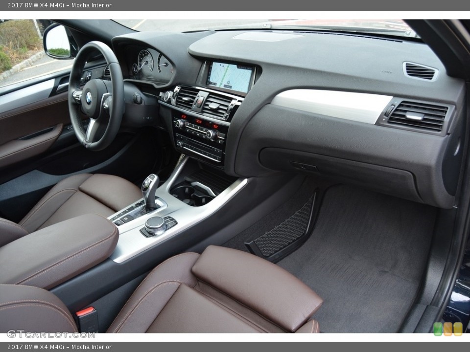 Mocha Interior Dashboard for the 2017 BMW X4 M40i #118985793
