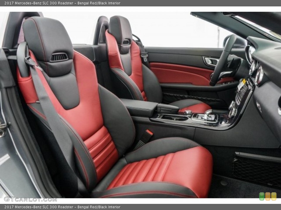 Bengal Red/Black Interior Photo for the 2017 Mercedes-Benz SLC 300 Roadster #118988340