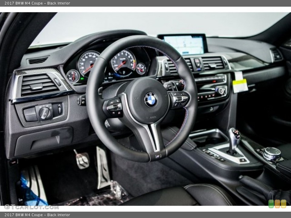 Black Interior Dashboard for the 2017 BMW M4 Coupe #118991229