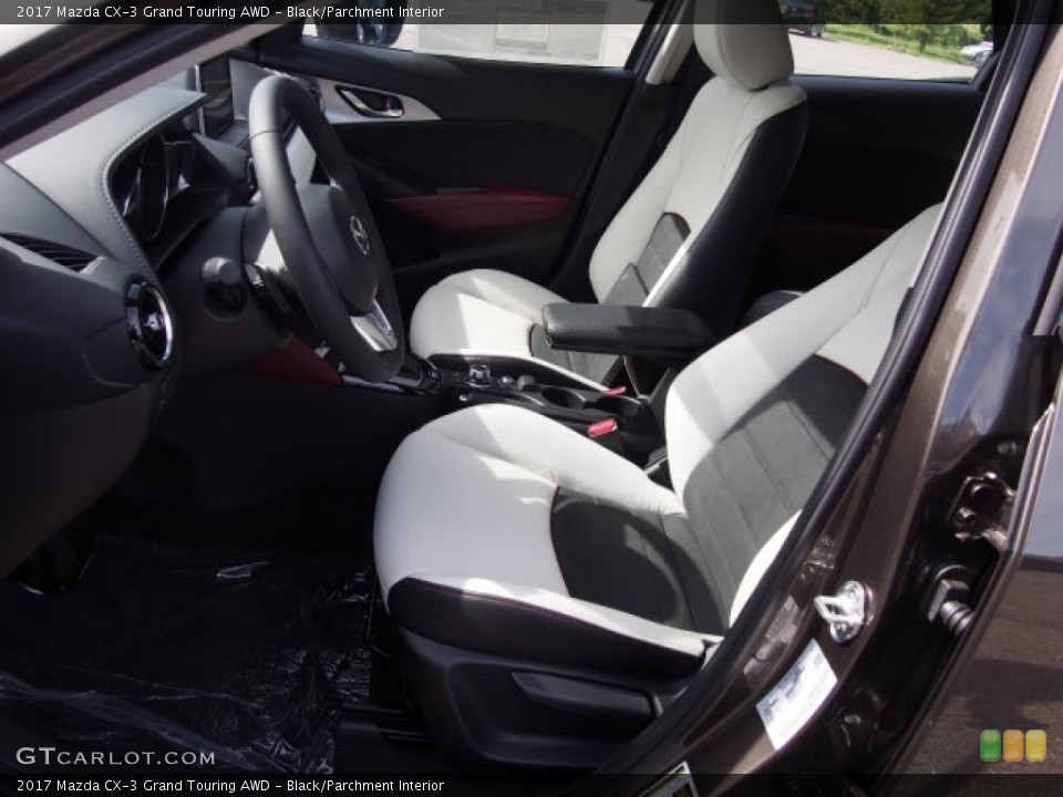 Black/Parchment 2017 Mazda CX-3 Interiors