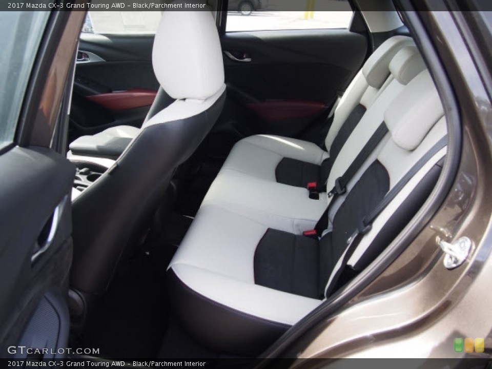 Black/Parchment Interior Rear Seat for the 2017 Mazda CX-3 Grand Touring AWD #118995054