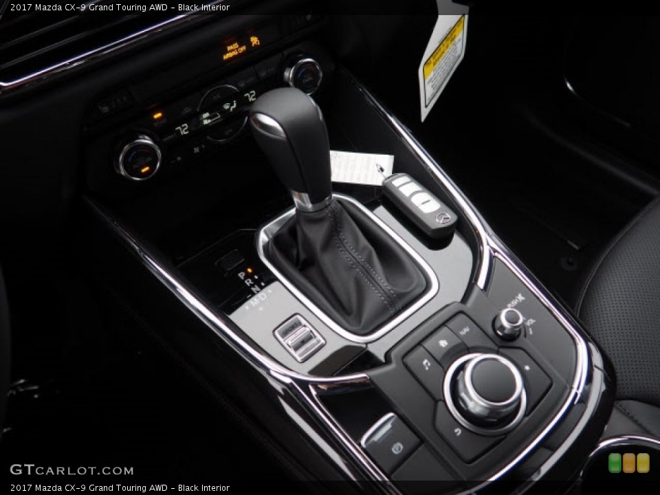 Black Interior Transmission for the 2017 Mazda CX-9 Grand Touring AWD #118995444