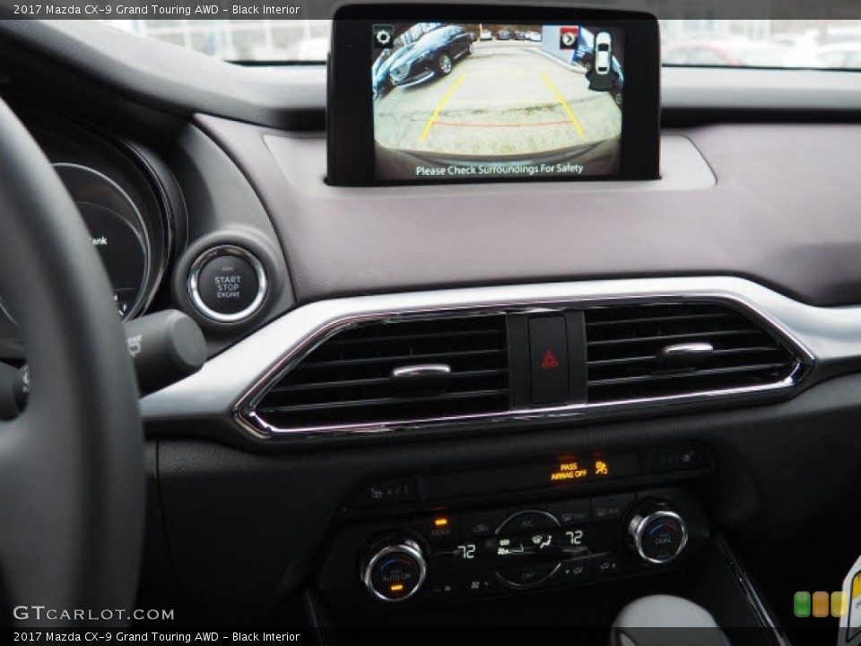 Black Interior Controls for the 2017 Mazda CX-9 Grand Touring AWD #118995465