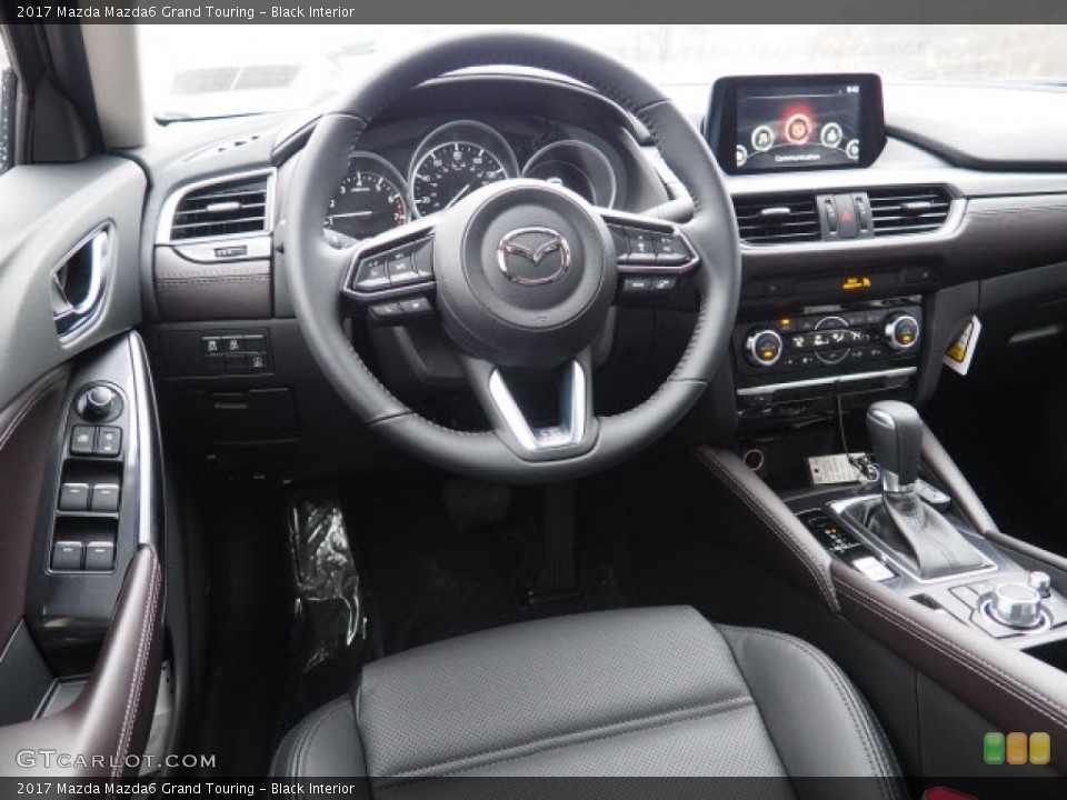 Black Interior Dashboard for the 2017 Mazda Mazda6 Grand Touring #118995765