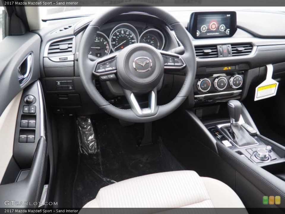 Sand Interior Dashboard for the 2017 Mazda Mazda6 Sport #118997319